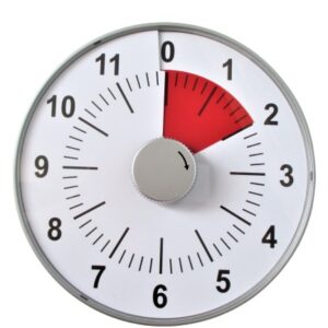 Timer og nedtællingsur. 12 timer