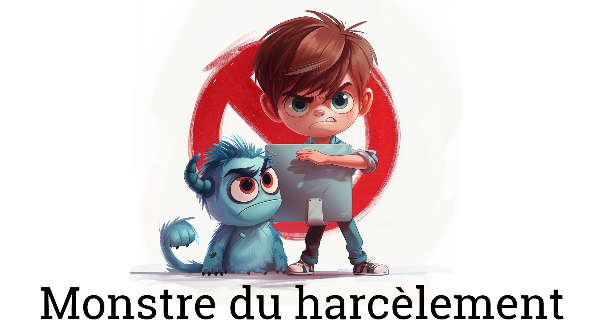 Monster mobning billede