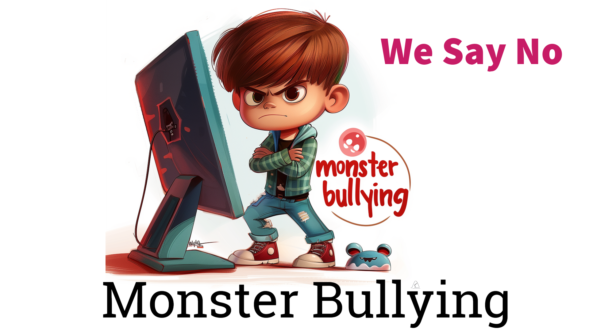 Monster Bullying, We Say No - Anti-Bullying Song | Stop Monster Bullying