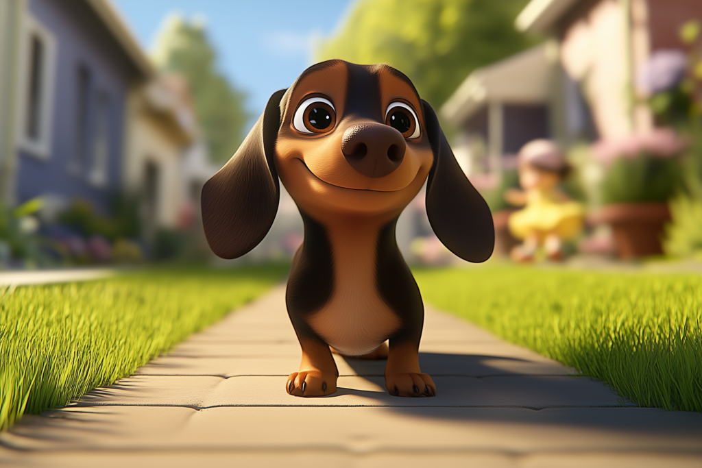 Hunden Tob og den forsvundne kanin -den sødeste gravhund og tegnefilm for børn
