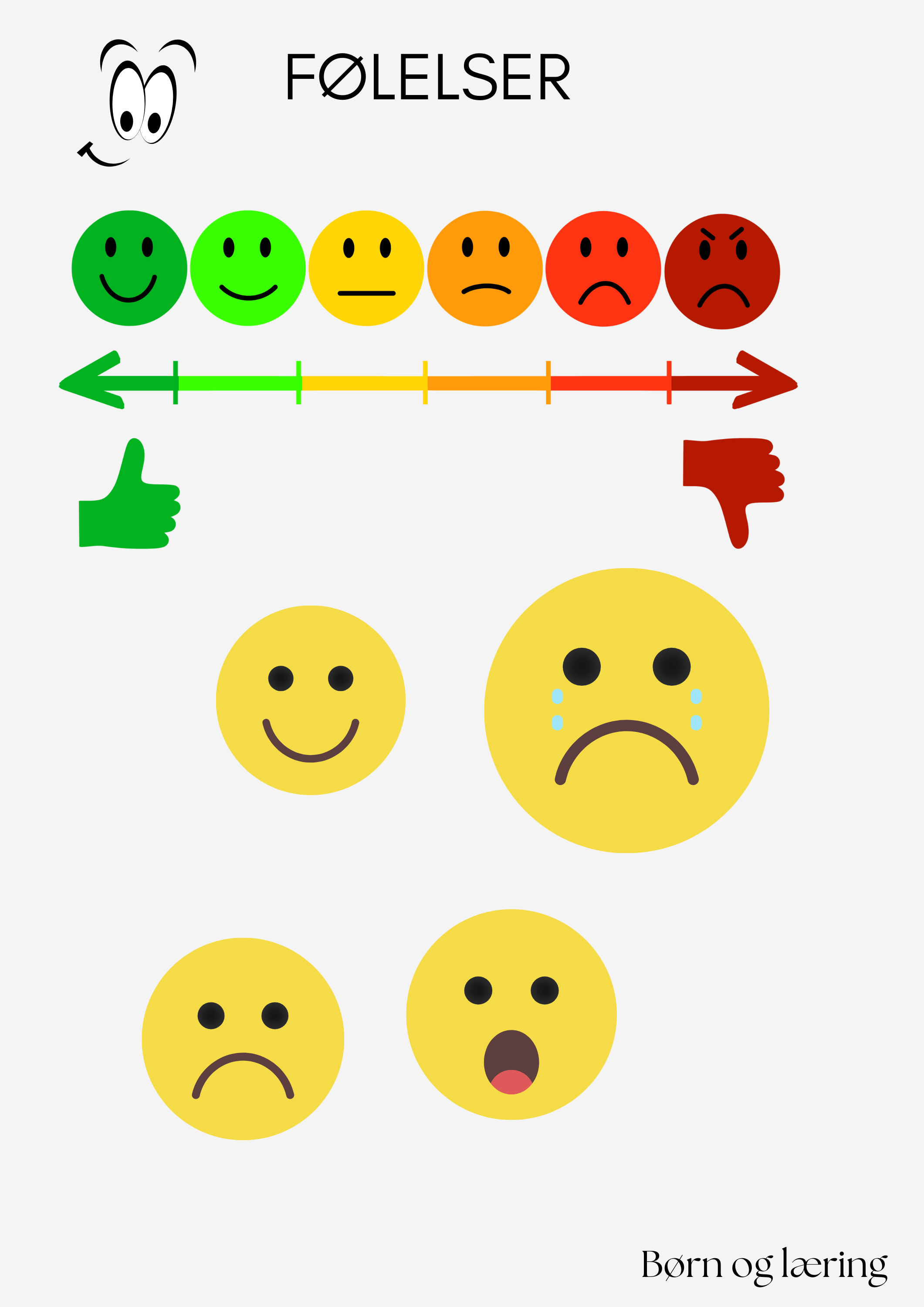 Opgave om følelser hvor eleverne kan skrive om hvordan de har det og lære at skrive gode beskeder til andre.
