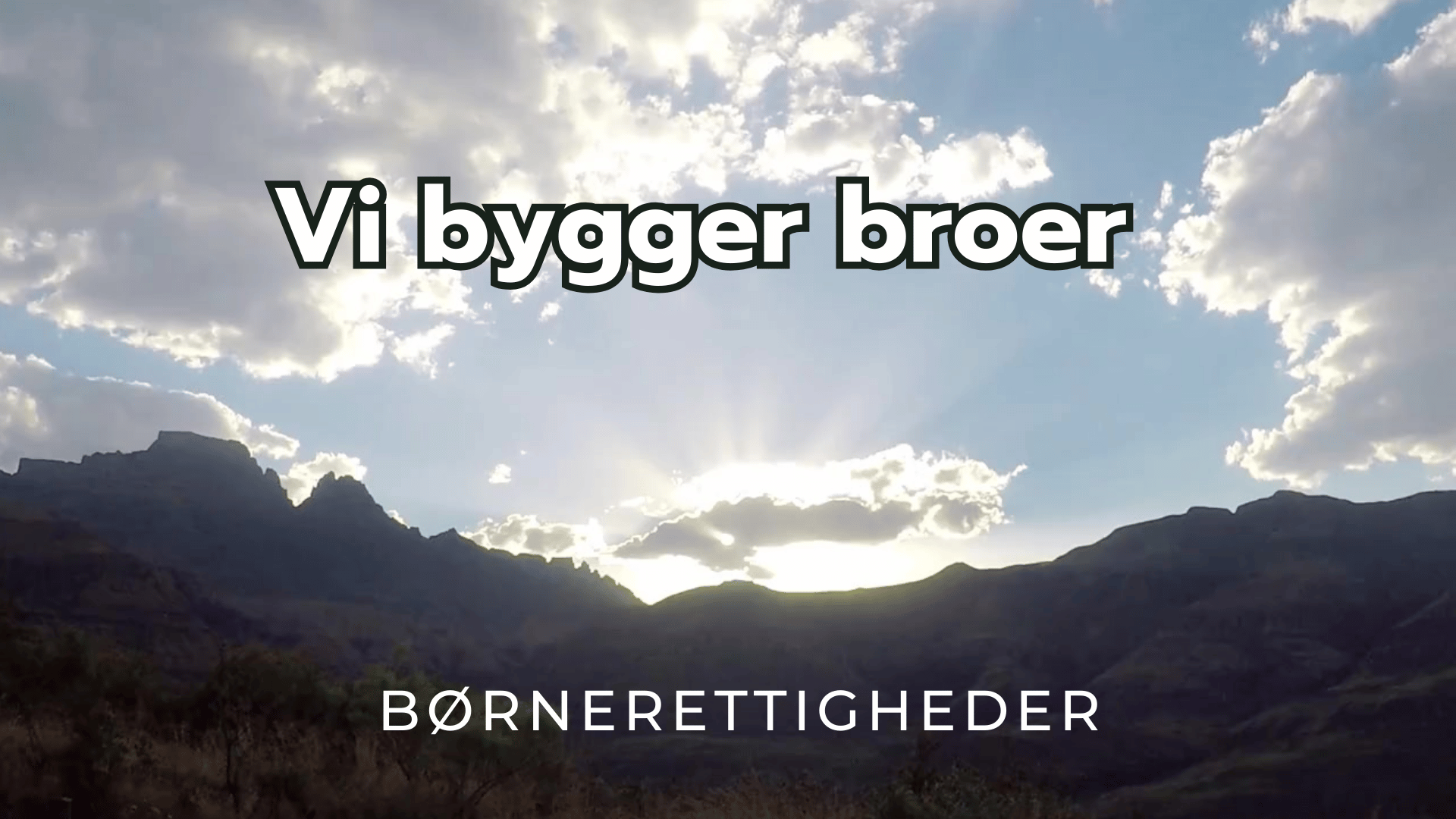 Børnerettigheder og FNs børnekonvention. Sang om børns rettigheder