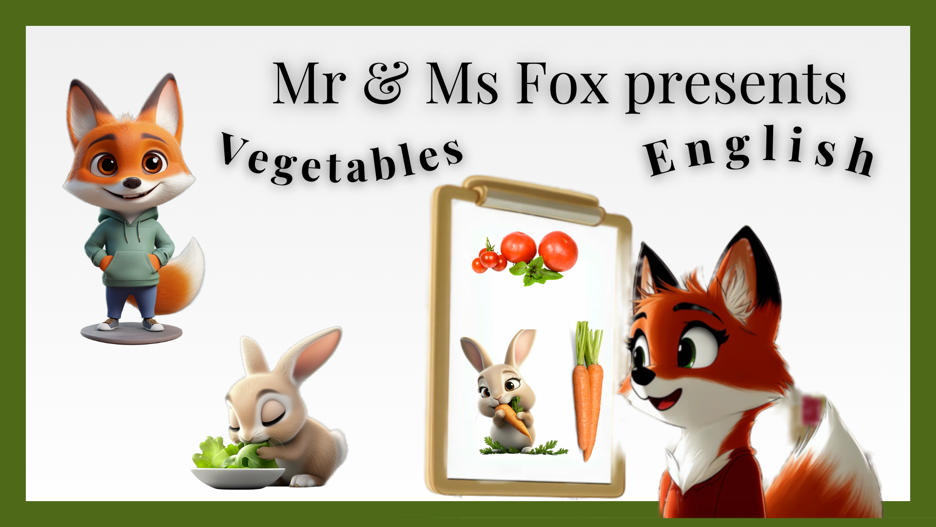 English with Mr and Ms Fox