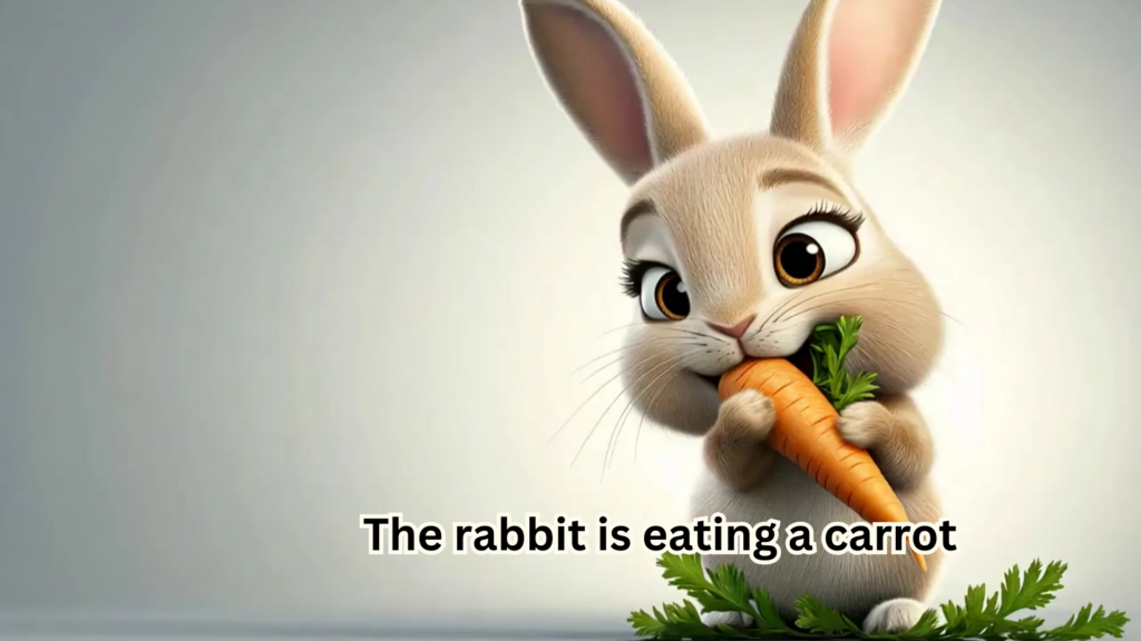 Learn Vegetables in English for Kids | Mr & Ms Fox Teach Easy ESL Words. Cure Rabbit