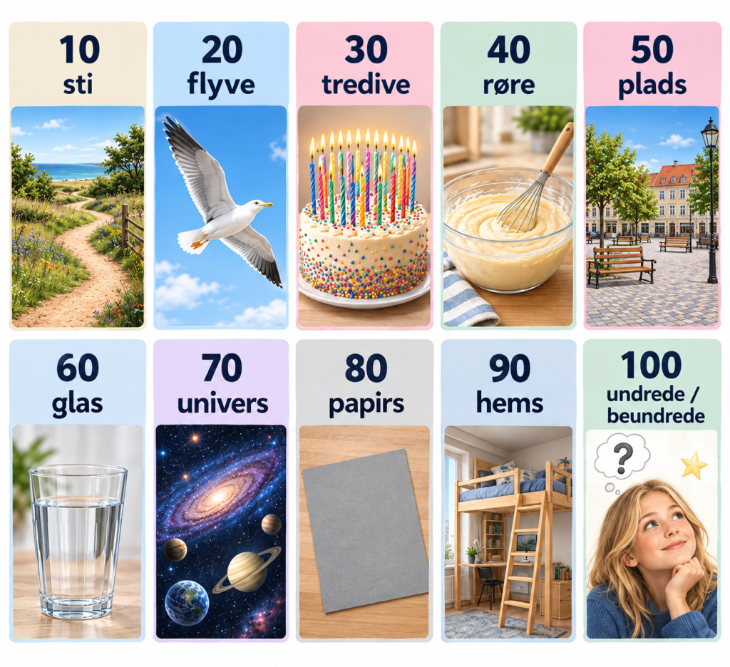 10 tabellen med hukommelsesteknik
