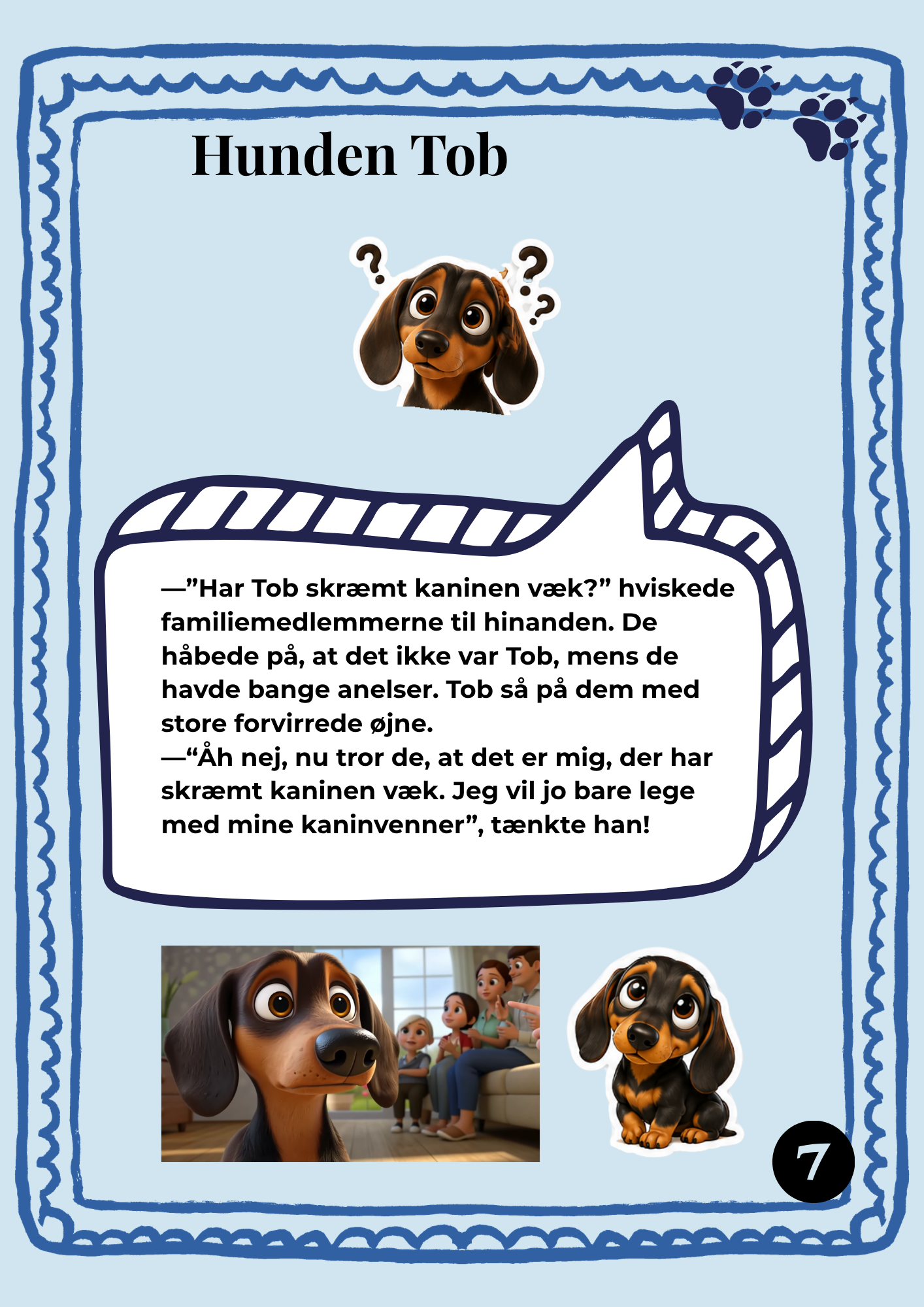 Hunden Tob og den forsvundne kanin, side 11