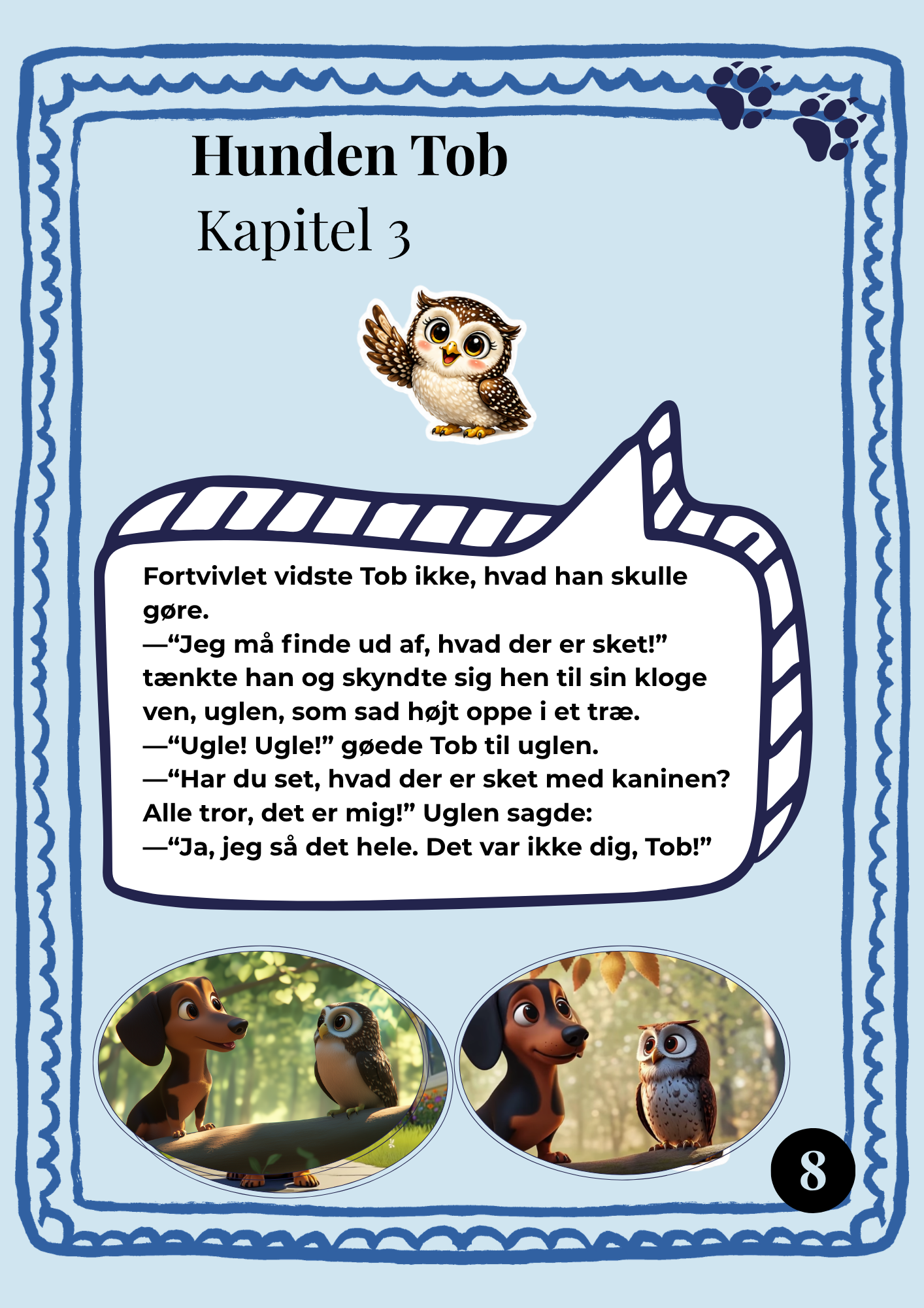 Hunden Tob og den forsvundne kanin, side 12