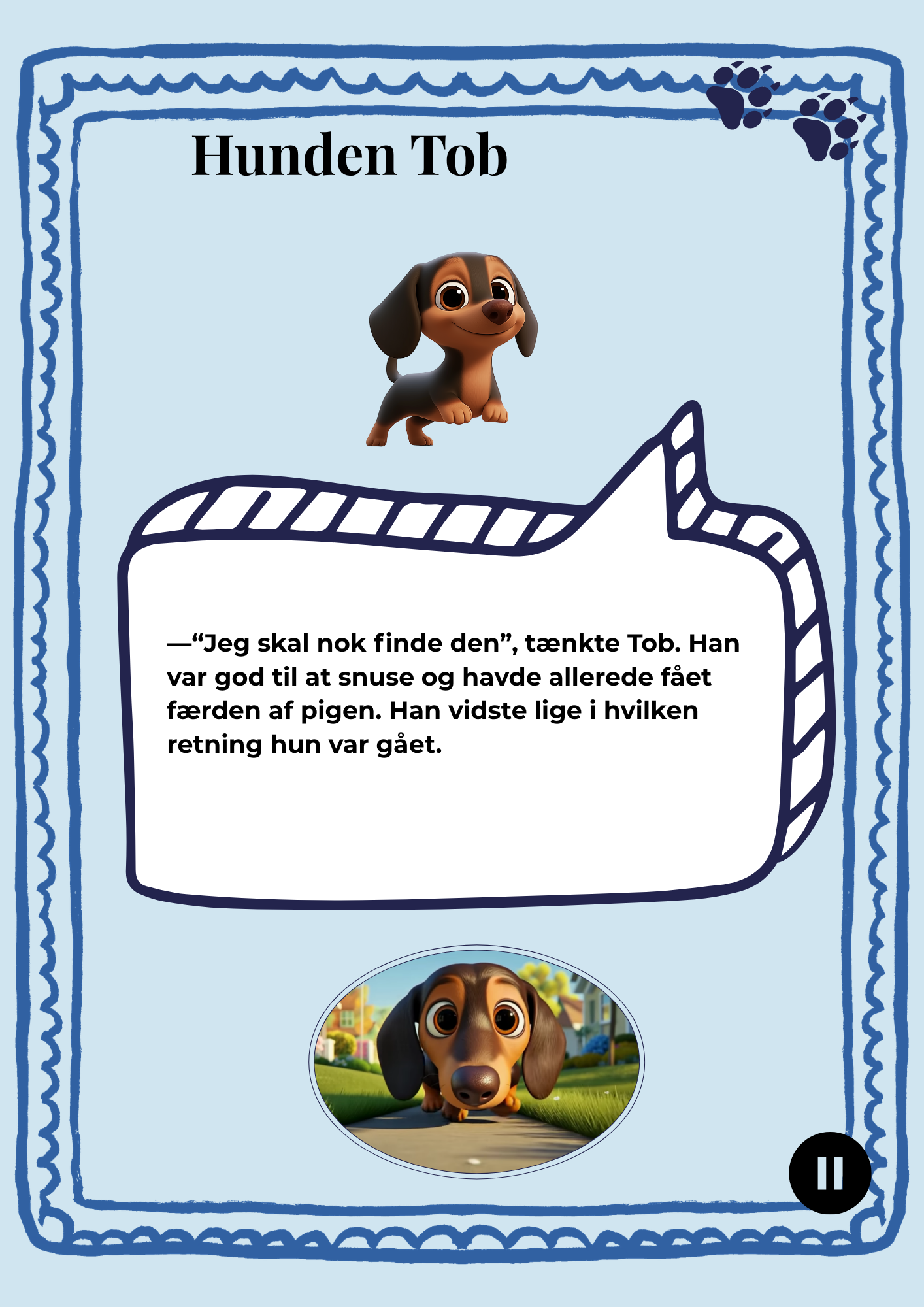 Hunden Tob og den forsvundne kanin, side 15