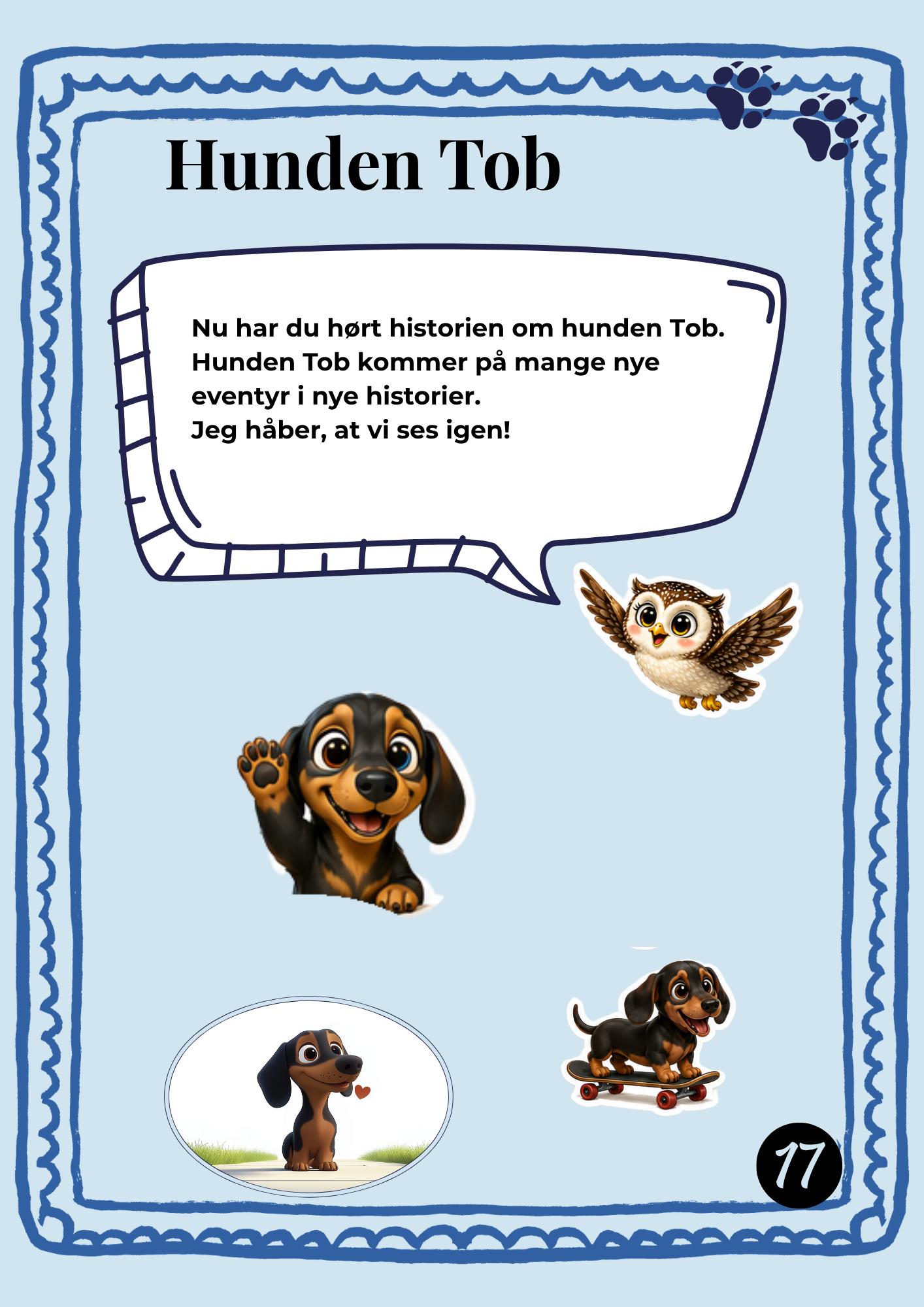 Hunden Tob og den forsvundne kanin, side 21